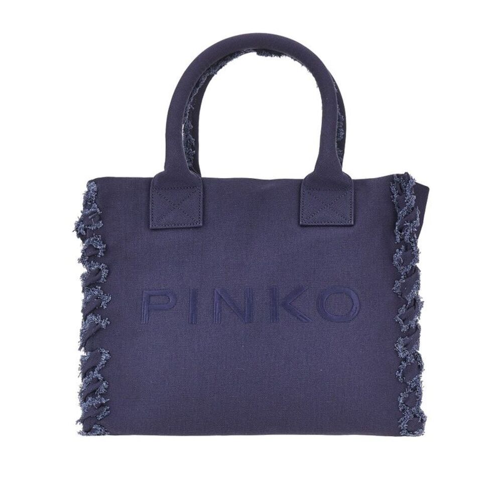 Pinko Women Canvas Medium 'Beach' Shopping Bag